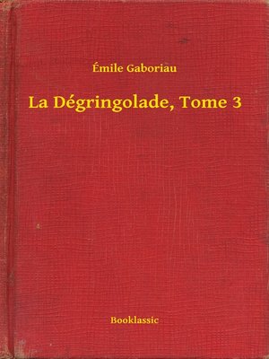 cover image of La Dégringolade, Tome 3
